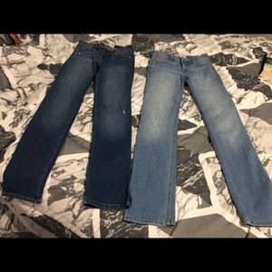 Abercrombie kids (girls) jeans 11/12 slim straight